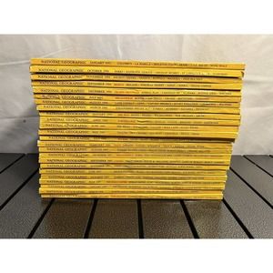Set 24 Random National Geographic Magazines 1992 1994 1995 1997 1998 Paperback
